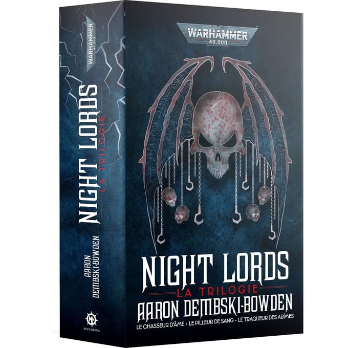 Boek Games Workshop Warhammer 40k - Night Lords : La Trilogie (Fr)