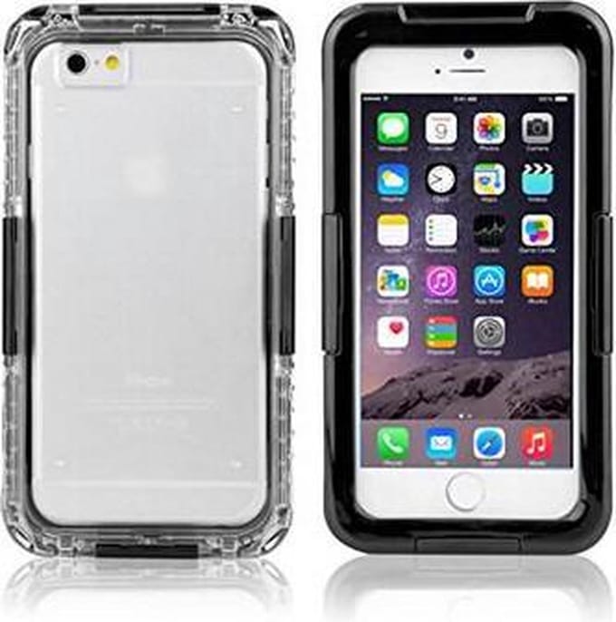 Waterproof case Zwart iPhone 6 4.7 inch tot 3m diepte Waterdicht Stofdicht