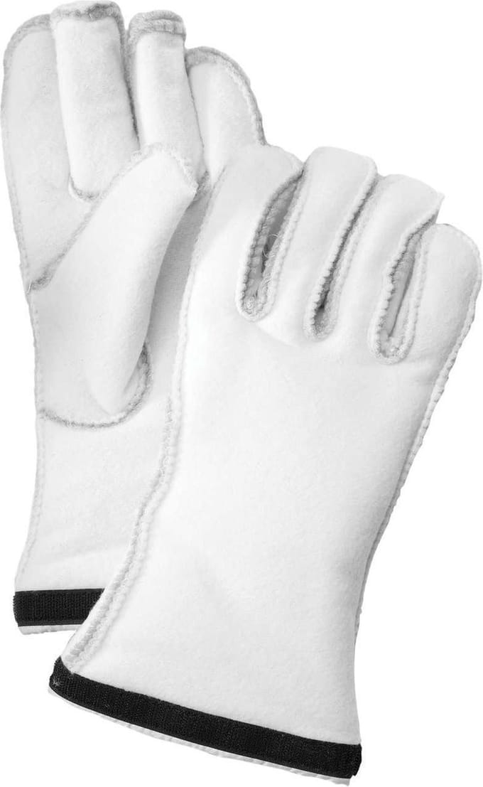 Hestra Heli Ski Liner, innerlijke handschoenenr, wit