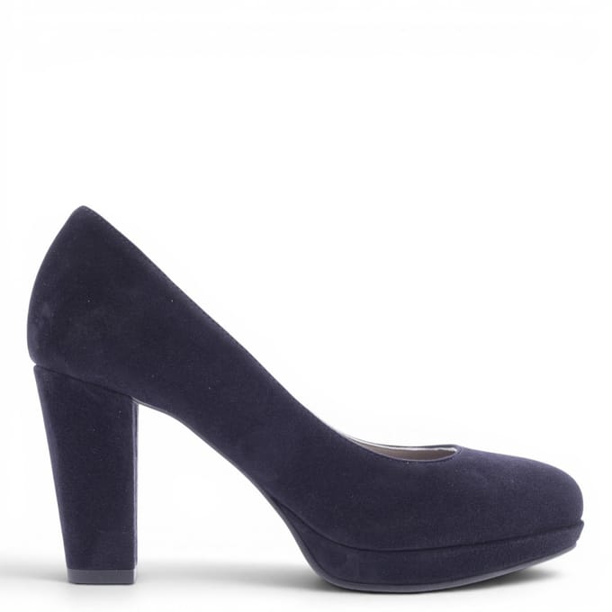 Noë Shoes Nadra Pump Navy Suede