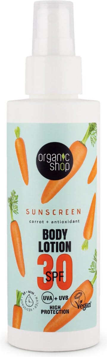 Organic Shop Zonnebrandcréme SPF 30 - 150 ml