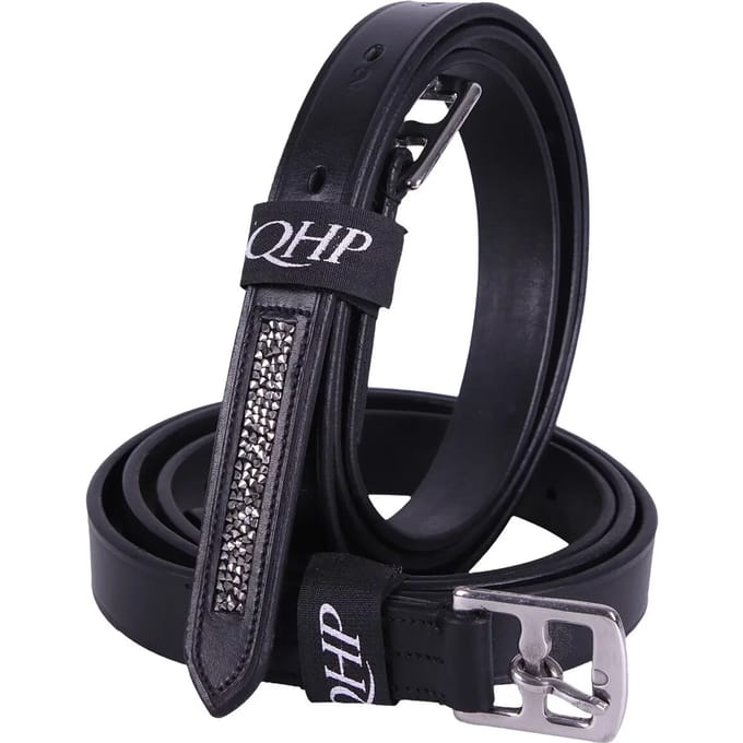 Qhp Beugelriemen Lupine Grijs - 135