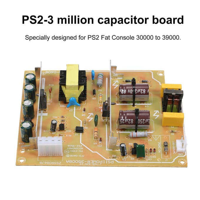 Vervanging Voor PS2 Fat Console Ingebouwde Voedingskaart Moederbord 30000 tot 39000 veelkleurig