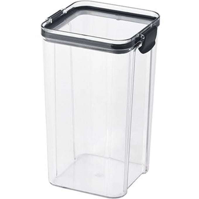Voedselbewaarcontainer Mini Lunchbox Draagbare Afsluitbare Bewaarbox Transparant voor Kantoor white