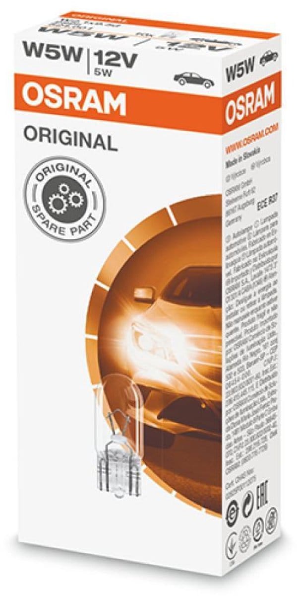 Ampoule Osram pour Scooter Piaggio 125 LIBERTY MOC 4T E3 2009 à 2012 AV Neuf