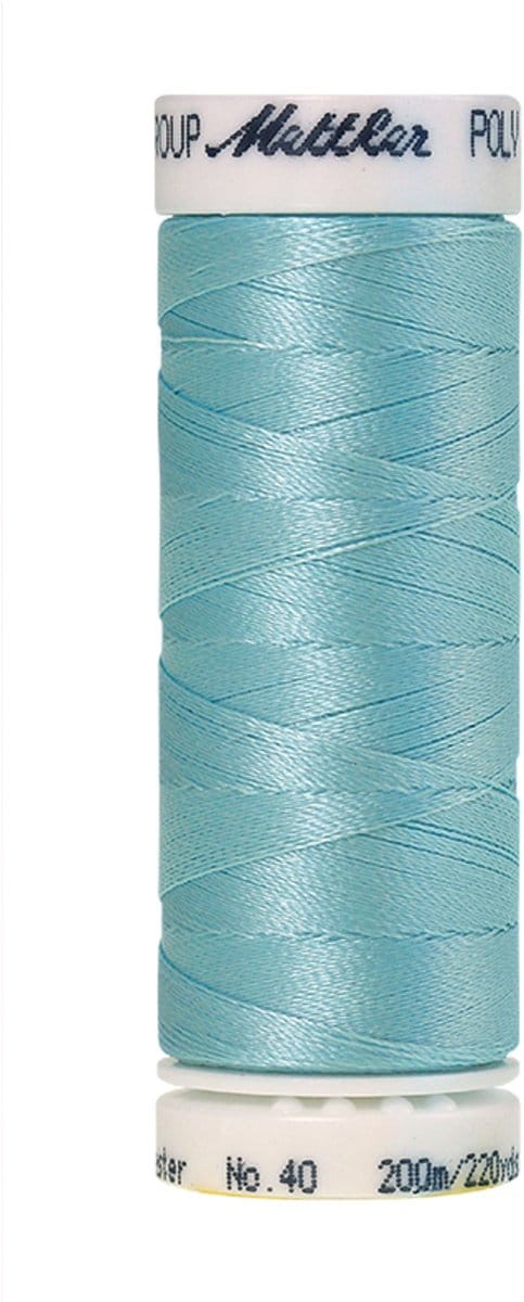 Mettler borduurgaren - Blauw - Nr 4240 - Polysheen - 200 meter