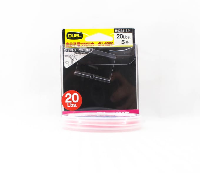 Duel Fish Cannot See Pink 50 M Flurocarbon Transparant 0.370 mm
