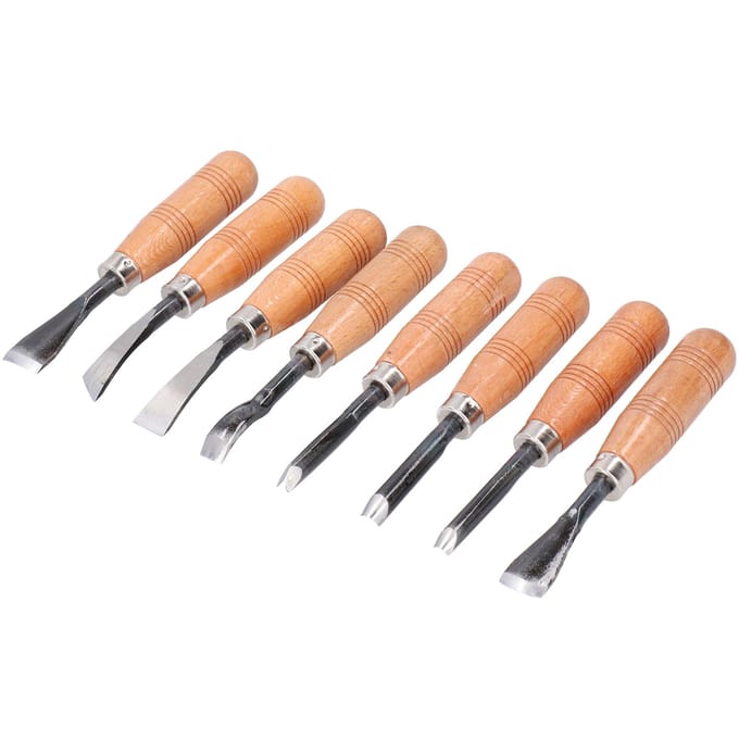 8 stuks snijmes rubber stempel DIY stickers graveren handgemaakte pen snijgereedschap beige