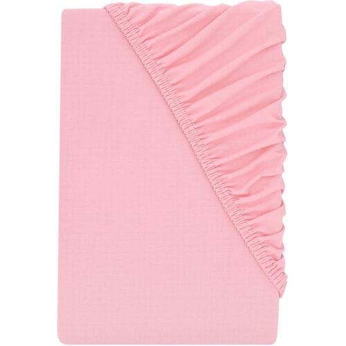 LIVARNO Jersey hoeslaken 90-100 x 200 cm (Roze)