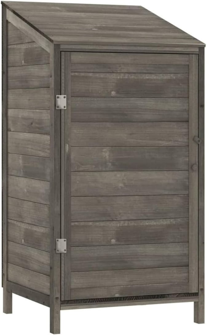 ApexArte® Tuinkast Hout - Anthracite