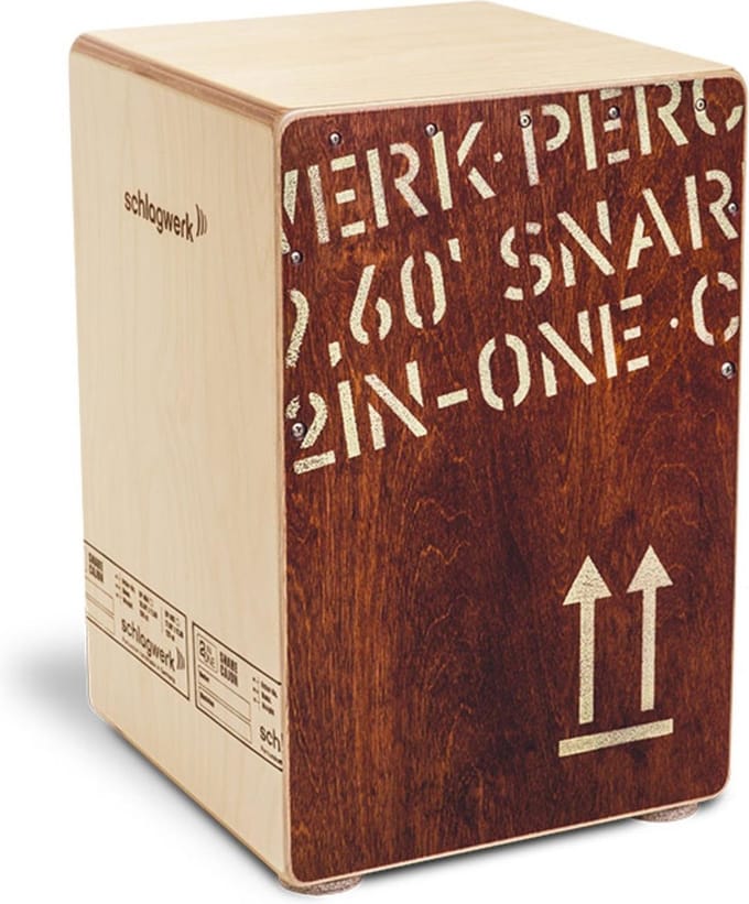 Schlagwerk "2inOne" Cajon CP403RED, medium, Red Edition - Cajon
