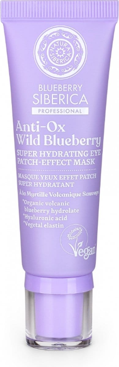 Natura Siberica Bosbes Siberica Oogmasker Super Hydraterend 30 ml