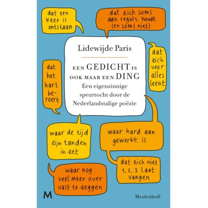 Een Gedicht Is Ook Maar Een Ding - Lidewijde Paris