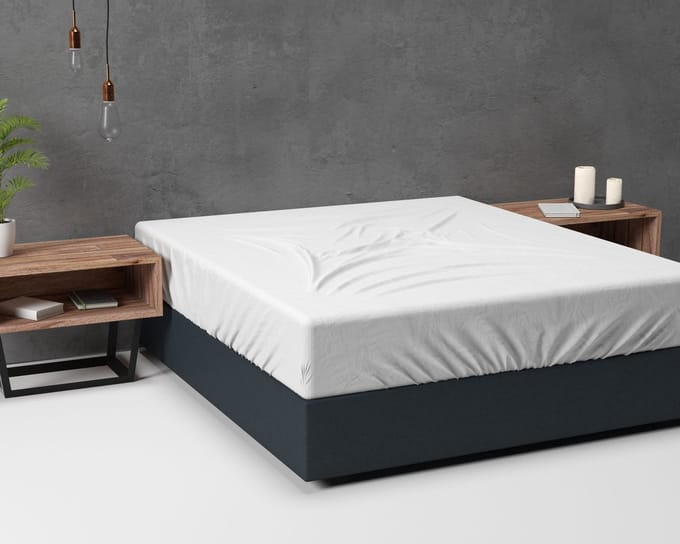 Sleeptime Flanel Hoeslaken Basic - 140x200 - Wit