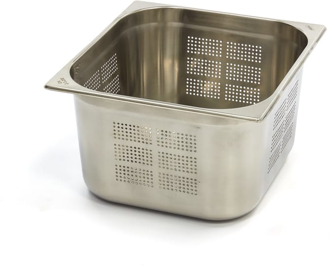 Gastronorm Bak - 2/3 GN - 20 cm Diep - RVS - Geperforeerd