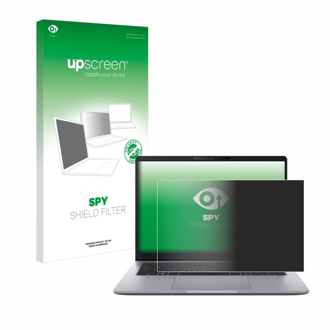 upscreen - privacyscherm voor ASUS ExpertBook P3 G2 - privacy filter screenfilter Blauwlichtfilter