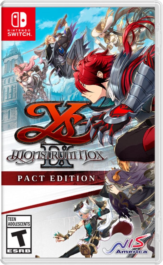 NIS America Ys IX: Monstrum Nox Pact Edition, Nintendo Switch, T (Tiener)
