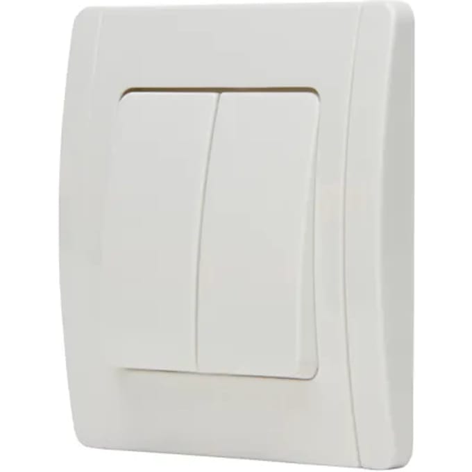Baseline Serieschakelaar Inbouw Wit