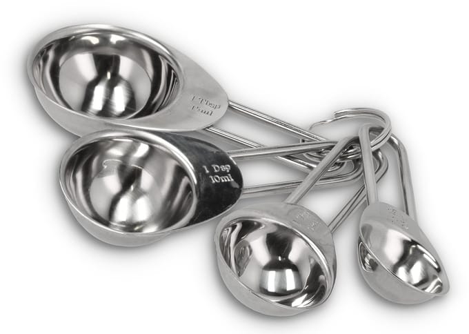 Funktion Measuring spoon set 4 pcs. steel