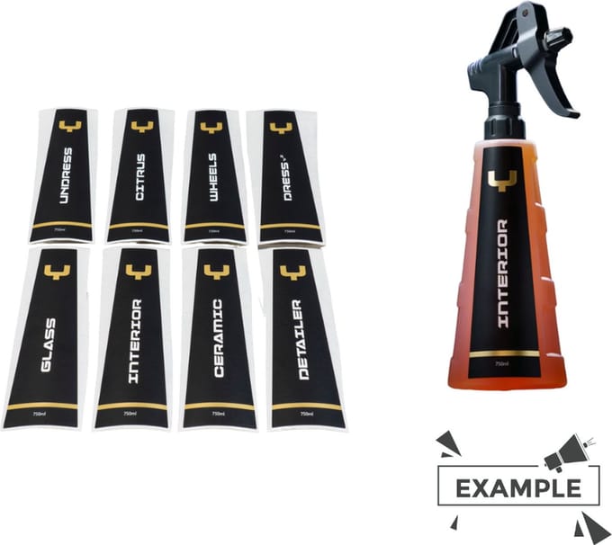 YUMCARS - Official Sticker For Pressol Sprayers - Undress