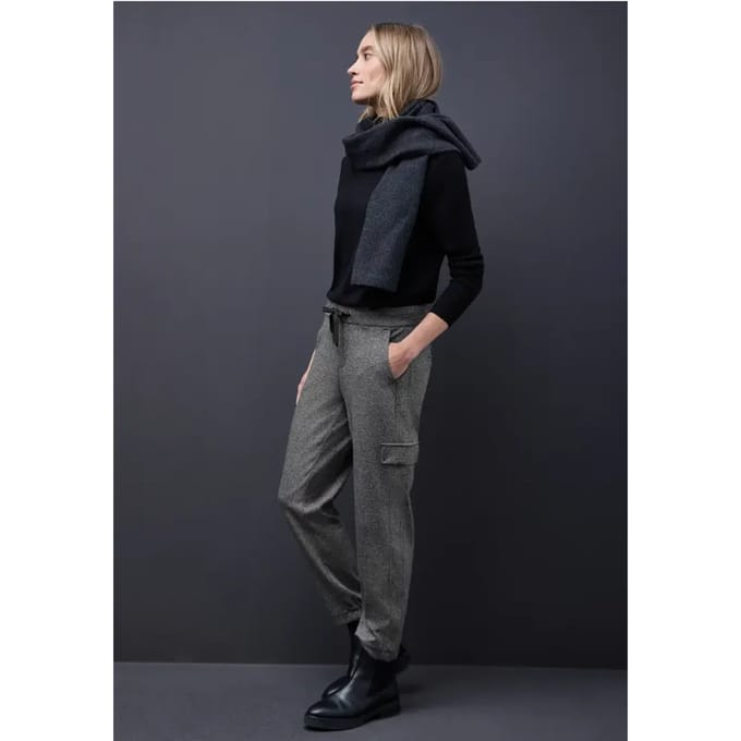 Cargo gemêleerde broek