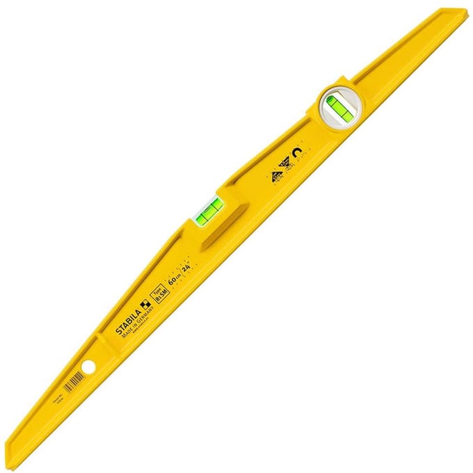 Stabila Type 81 SM 2514 Metalen waterpas Incl. magneet 60 cm 0.50 mm/m