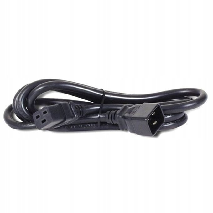 ROLINE C20 naar C19 Stroomkabel 3m 250V 16A Zwart