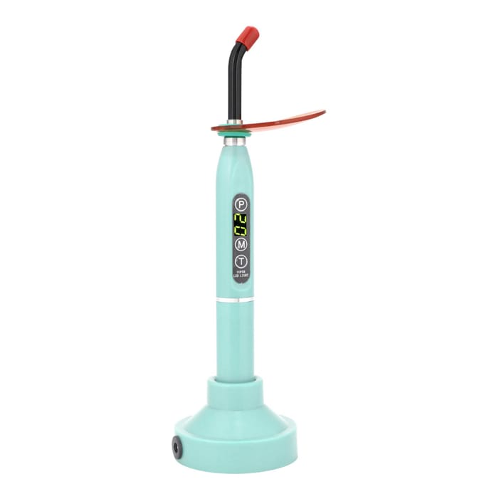 Plastic Tandheelkundige LED Polymerisatielamp Machine Tandheelkundige Mondapparatuur groen