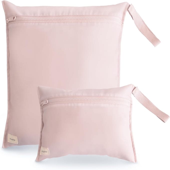 Set van 2 Waterbestendige Luiertas Organizers – Herbruikbare Lui's en Natte Kleding Opbergtas
