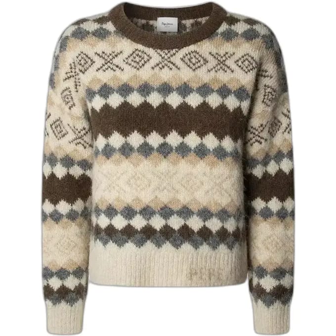 Pepe Jeans Celestine Trui Bruin S Vrouw