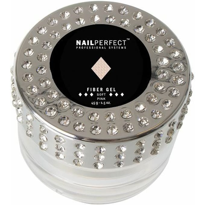 Nail Perfect - Fiber Gel - Soft Pink - 45gr