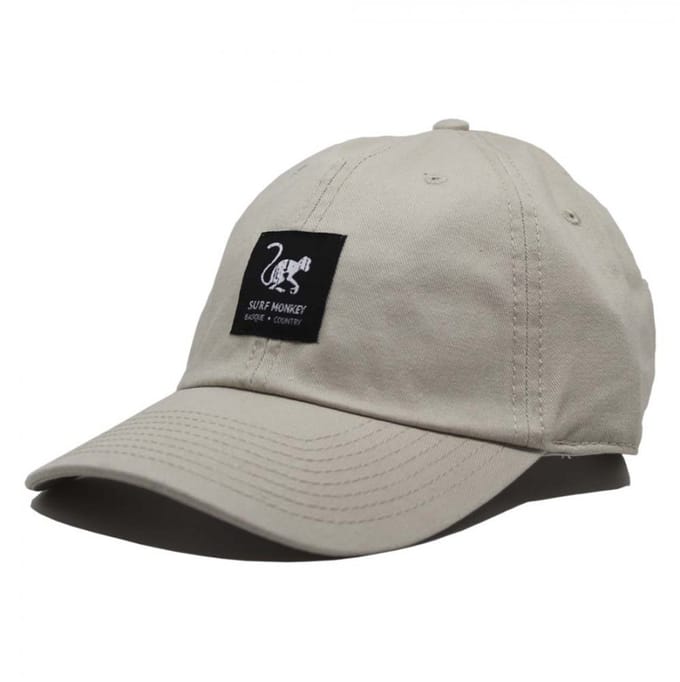 Surf Monkey - Baseballpet - Katoen - Eén maat - Lichtbeige