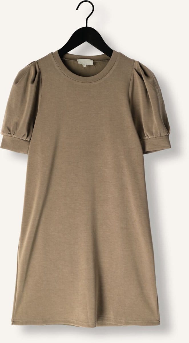 Notre-V Nv-florentine Dames - Jurk - Khaki - Maat S