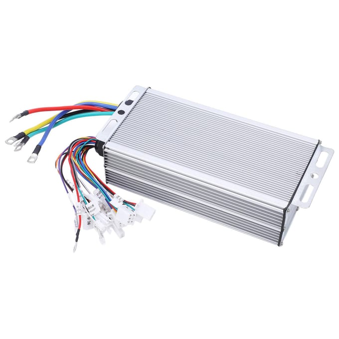 Elektrische Fiets Borstelloze Controller 3000W Borstelloze Gemodificeerde Controller voor 60V 72V Elektrisch gray