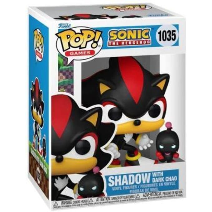 Pop Games: Sonic the Hedgehog - Shadow with Dark Chao Funko Pop #1035