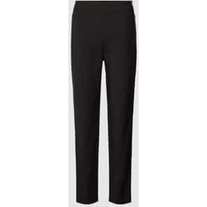 Slim fit broek in effen design