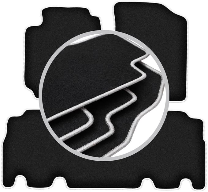 CARLUX-SILVER automatten voor: Toyota Yaris Verso minivan (1999-2005)