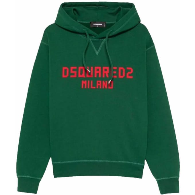 Dsquared2 Milano Logo Groen Trainingspak