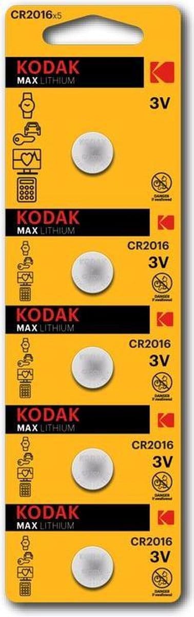Kodak CR2016 Lithium batterij