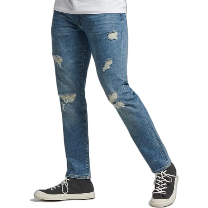 Superdry Slim Broek Blauw 32 / 32 Man