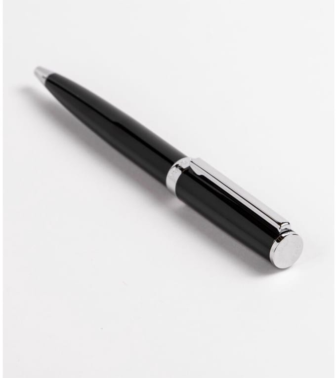 Hugo Boss - HSN2544A - Balpen - zwart/zilver - Gear Icon