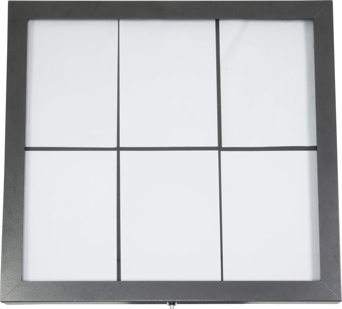 Securit® 6A4 Verlicht informatiepaneel van gecoat staal