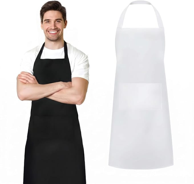 Solidchoice - 2 Stuks Verstelbare Waterdichte Schorten - Voor Koken en Barbecue