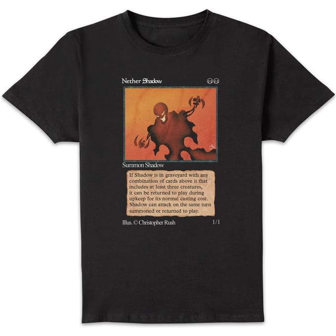 Magic: The Gathering Nether Shadow Unisex T-Shirt - Black - M
