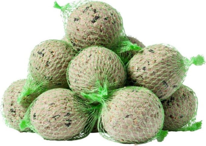 10 mezenbollen voor de buitenvogels