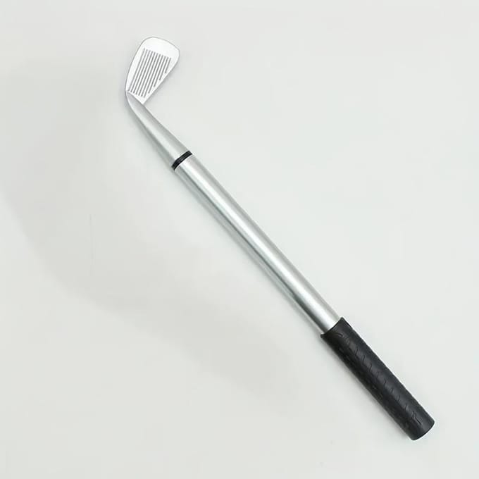 Golf Creatief Cadeau Pen met Plastic Golfclub Balpen gray