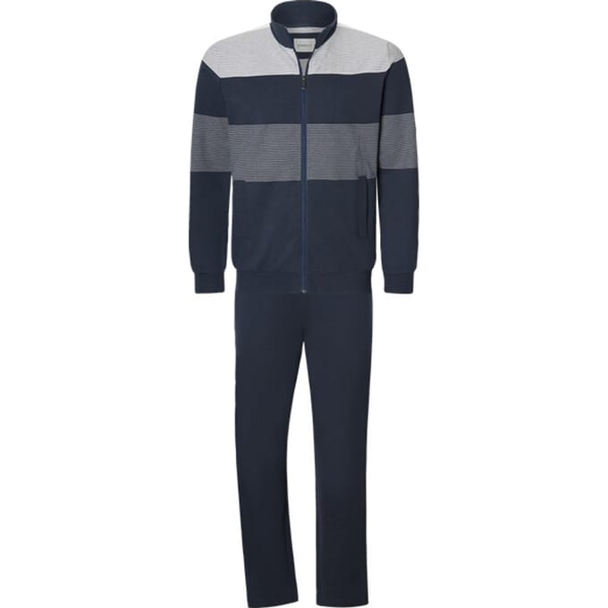 Babista herren Joggingpak - 68/70 - donkerblauw - Plus Size