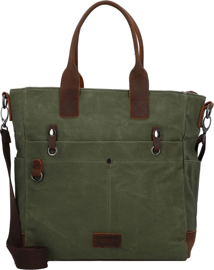 Jack Kinsky Dakar 7 Handtas 33 cm - 16 L - olive