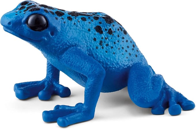 Blauwe Pijlgifkikker Speelfiguur voor Kinderen vanaf 3 Jaar