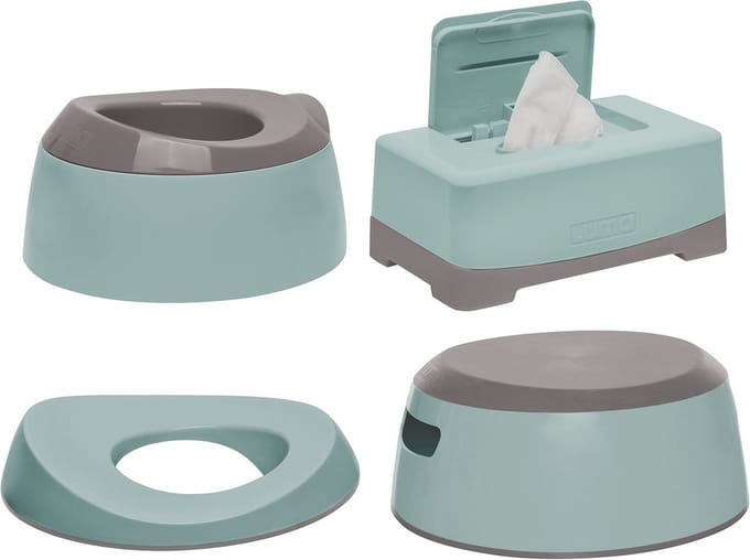Toilet trainingsset LUMA Ice Blue